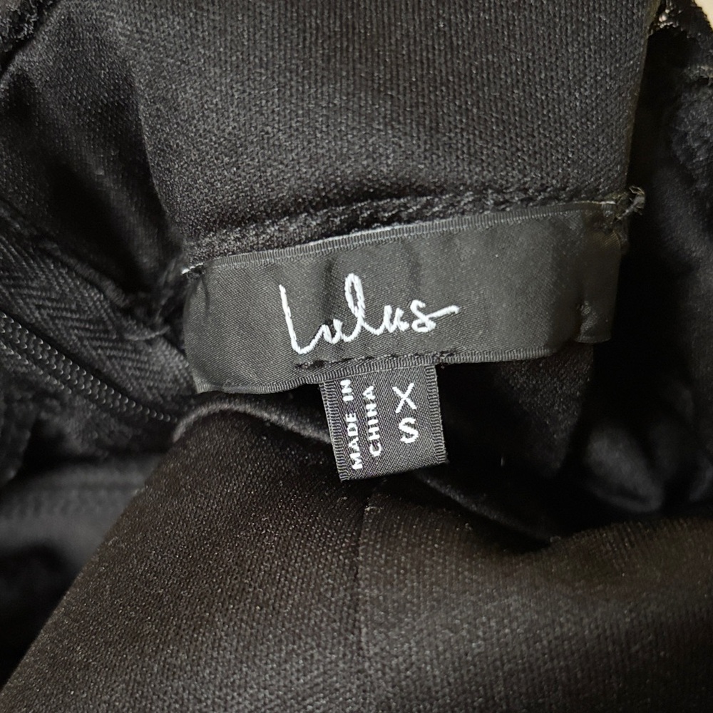 Lulus “Momentous Moments” Black Lace Backless Maxi Dress XS - Picture 4 of 7